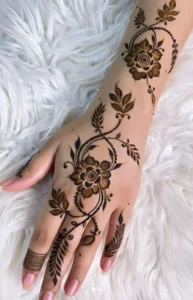 mehndi easy designs