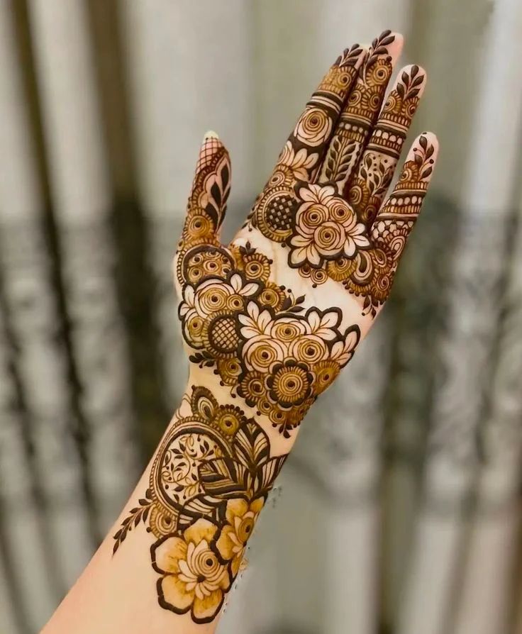 mehndi easy designs