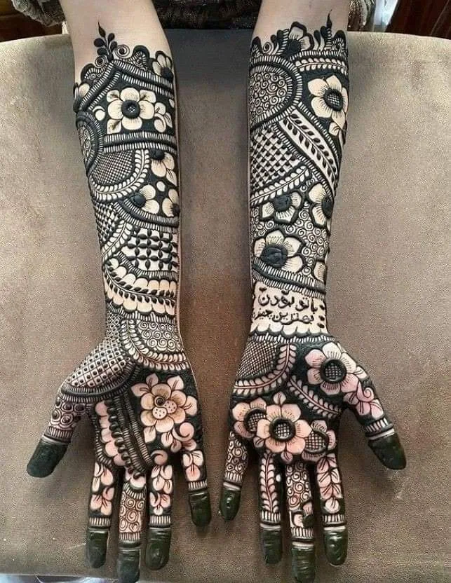 Mehndi easy designs