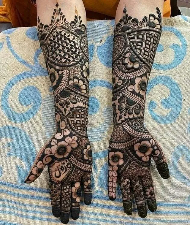 Mehndi easy designs