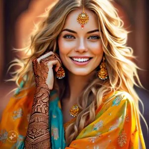 Mehndi Designs Using AI Tools